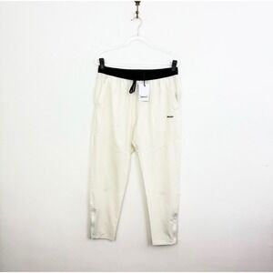 Brady Run Jogger Pants Men's Large Horn White Lightweight Training NWT